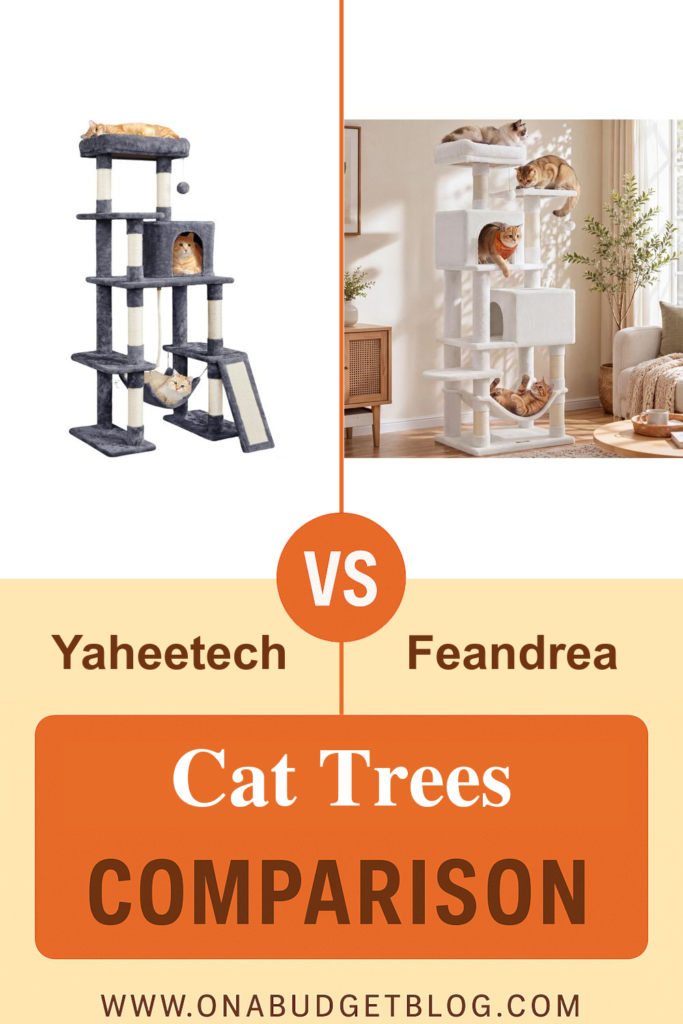 Yaheetech vs. Feandrea: Best Cat Tree for Your Budget