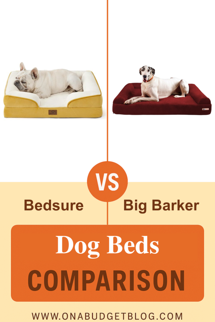 Bedsure vs. Big Barker: Top Orthopedic Dog Beds