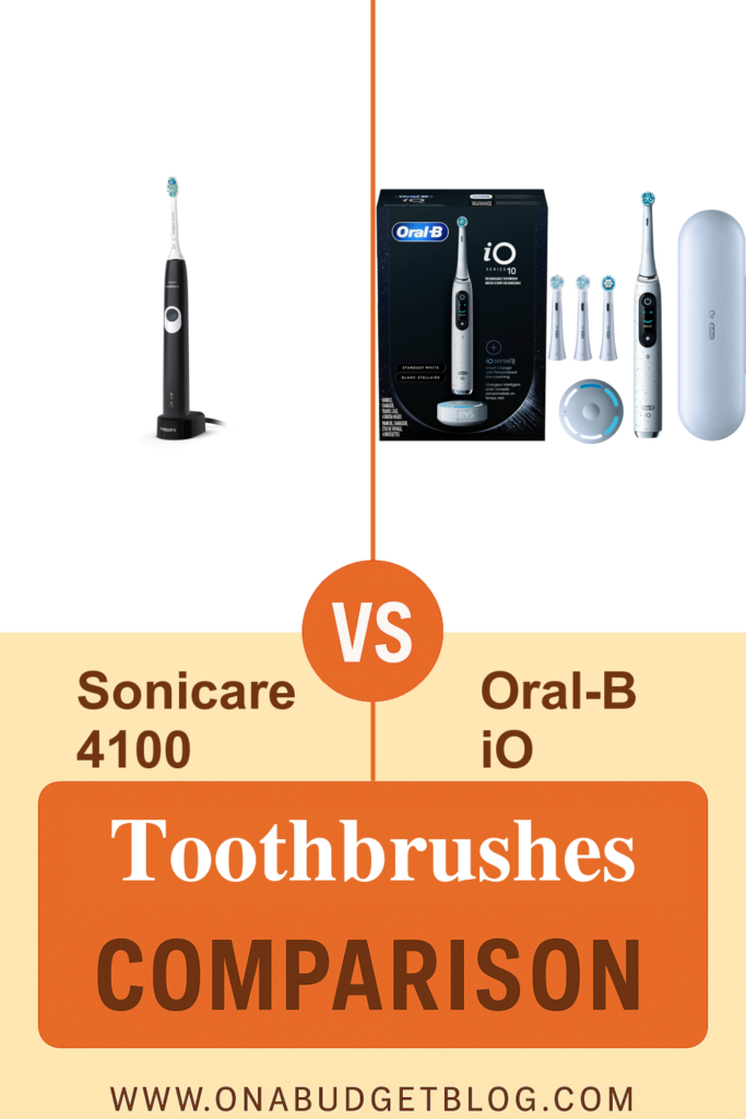 Sonicare 4100 vs. Oral-B iO Series 10: Smile Showdown