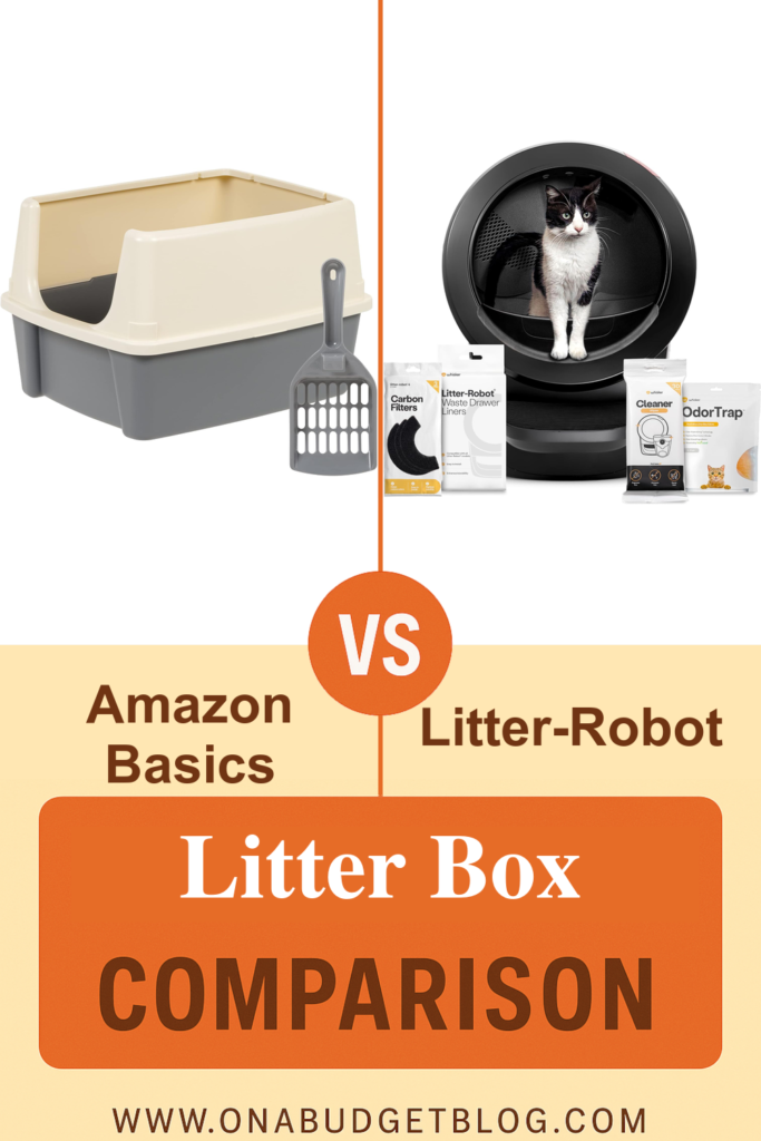 Amazon Basics vs. Litter-Robot 4: Best Cat Litter Box