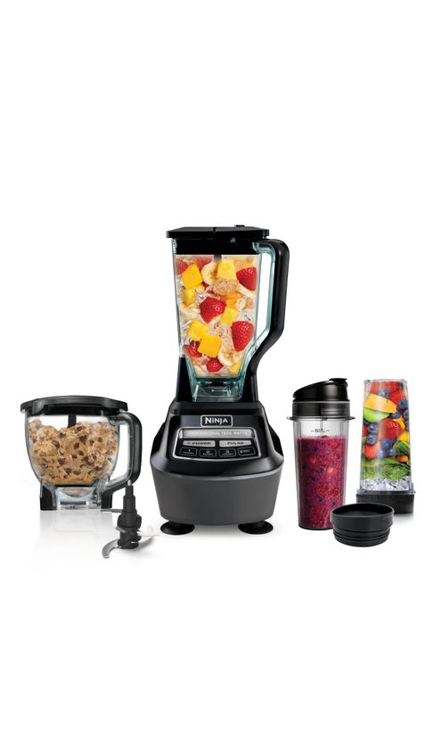 Ninja Kitchen System Pro, 1500W, 72oz Pitcher, 8-Cup, Black, BL770