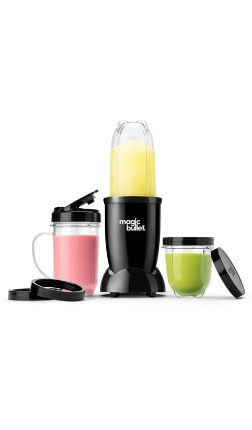 magic bullet® Personal Blender, 22 oz Cup, 250 Watt, Black, MBR-1101AK